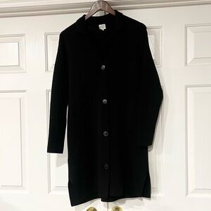 Margaret O'Leary Black Knit Cardigan